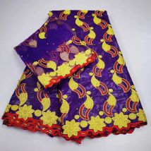 Nouveauté africain bazin riche tissu avec perles guinée brocart tissu français africain bazin riche tissu