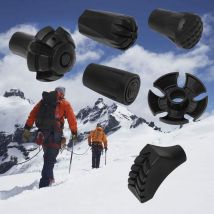 1PC bâtons de marche nordique conseils pôle conseils de remplacement randonnée Alpenstock accessoires réglable bâton de marche tête protecteurs