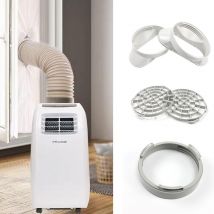 Interface scellée par connecteur de Tube de tuyau d'échappement d'adaptateur de fenêtre de 150mm pour le filtre à Air portatif de climatiseur