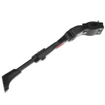 VTT chaussures de frein vélo côté béquille coup de pied en alliage d'aluminium réglable universel noir vélo frein chaussures