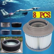 8 x filtre Spa gonflable pour Mspa cartouche filtrante pays-bas espagne norvège Spa piscine filtre filtre de remplacement