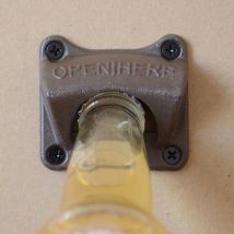 Ouvre-bouteille de bière en fonte Vintage | Murale en fonte, vin bière Soda accessoires de Bar