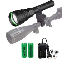 XHP70 LED Zoom chasse lampe de poche 50W puissant tactique Camping pêche lampe torche lanterne par 26650 batterie Rechargeable