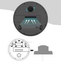 Rechargeable ligent Robot Aspirateur Automatique er Vadrouille Robot Aspirateur