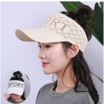 Chapeaux d'été de pour femmes, nouvelle casquette extensible creuse, tricotée, baseball de SPORT, chapeau de soleil pour femmes,