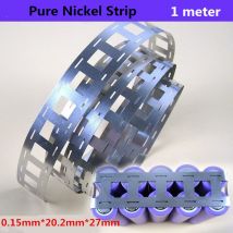 1 Meter rein Nickel Streifen 99.96% Lithium-Batterie Nickel Streifen Für 18650 Batterie Pack 2P Stelle Schweißen Nickel Gürtel