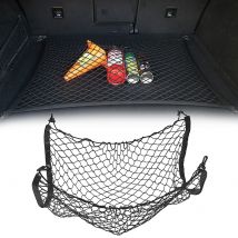 Organisateur de coffre de coffre de cargaison de filet de maille de coffre de voiture pour fiat 500 punto c4 renault clio mitsubishi lancer palio fiat mini cooper