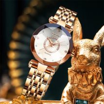 Femmes Montre Top De Luxe 2022 Rose Or Femmes Bracelet Montre pour Dames Montre-Bracelet Montre Femme Relogio Feminino