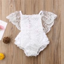 Body princesse en dentelle à volants pour petites filles | Vêtements fantaisie pour bébés, maillots de corps, hauts, pour enfants