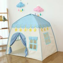 Tente de jeu bébé princesse jeu jouer maison Wigwam enfants d'anniversaire fleurs roses tipi maison enfants tente intérieur extérieur château