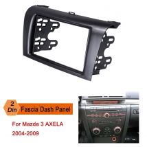 2DIN voiture stéréo Radio DVD Fascia Fascias tableau de bord plaque Kit d’outils pour habillage cadre couverture pour Mazda 3 AXELA 2004 2005 2006 2007