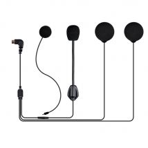 Fodsports écouteur avec Microphone pour casque de moto FX6 interphone casque Bluetooth