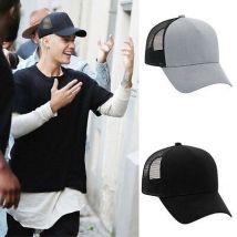 Été dames chapeaux filles garçons chaude neutre casquette à pointe femmes chapeau avec maille réglable dos casquettes de Baseball