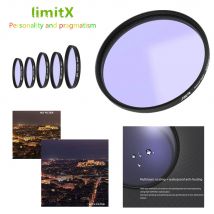 Filtres de Pollution de lumière d'étoile de ciel de nuit de revêtement Multiple de filtre de nuit naturel pour l'appareil-photo de Nikon P900 P950 P1000