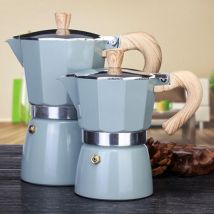 Machine à café Portable en aluminium, Style italien, réchaud à Percolat, Top Pot, bouilloire
