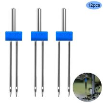 MIUSIE-3 pièces, Double épingle Double aiguille 2MM/3MM/4MM en acier inoxydable, accessoires pour Machine à coudre multifonctionnelle domestique