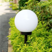 Énergie solaire LED extérieur jardin chemin cour boule lumière lampe pelouse route Patio jardin cour cour pelouse route lumière au sol