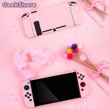 Pour Nintendo Switch boîtier contrôleur coque rose coque rigide NS Console de jeu housse de protection pour Nintendo Switch accessoires