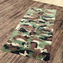 Coton égyptien grande serviette de bain coton serviette Camouflage impression tapis de plage serviette de plage Sport serviettes taille 170x90cm