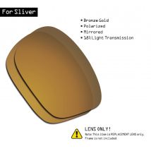SmartVLT-lunettes de soleil polarisées | Lentilles de rechange pour Oakley argent-Bronze or