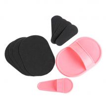 Épilation du visage blaireau épilation du visage jambes lisses bras de la lèvre supérieure tampons exfoliants dissolvant de cheveux dispositif de ponçage
