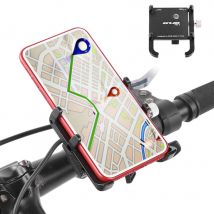 GUB PRO2 support de téléphone pour moto en alliage d'aluminium anneau de support de téléphone portable support de téléphone portable support pour moto vélo