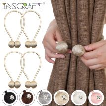 Liens magnétiques puissants pour rideaux, 1 pièce, support à corde tissée pour la fenêtre, draperie décorative