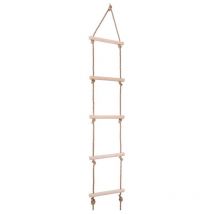 5.7FT corde échelle enfants et adultes escalade jeu drôle jeu jouets pour balançoire accessoires arbre maison aire de jeux jeu ensemble