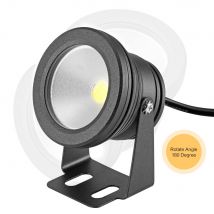 Spot lumineux sous-marin étanche IP65, éclairage de piscine, fontaine, étang, jardin, Aquarium, 900 ~ 1000LM, Direction à 180 degrés