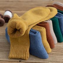 femmes hommes chaussettes 1 paire automne nouvelles chaussettes 100% coton en tube chaussettes tout-match couleur unie respirant sueur-absorbant