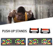 Vouwen Push-Up Stand Draagbare Push-Up Board Met kleurgecodeerde Huishoudelijke Fitness Training Accessoires Gym Body Training Boord