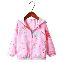 Little maven – manteau licorne pour fille, veste d'automne pour bébé de 7 ans,