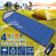 Witer 71 pouces doux sacs de couchage pour enfants adultes hiver coupe-vent imperméable sac de couchage doublure chaude randonnée Camping sacs + sac