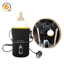 Chauffe-bouteille à lait pour bébé 12V cc | Se réchauffe rapidement, Portable, pour le voyage, les biberons de bébé, à température chauffante, pour la voiture