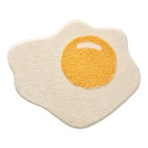 Tapis de salle de bain oeuf, moquette d&#39;entrée drôle, tapis de cuisine, tapis de sol de chambre à coucher, paillasson de bienvenue nordique, décor de pièce Chic