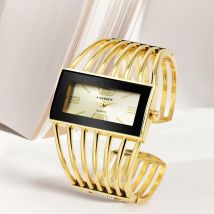 Montre de luxe femmes or Rose Bracelet montre Bracelet femmes robe montre femme dame Saati filles Quartz montre-Bracelet Relojes