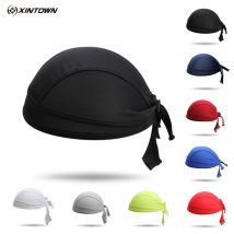 Chapeau de vélo, casquette de cyclisme, noir pour hommes et femmes, écharpe de tête de l'équipe de Pirate, vert et rouge, tendance, bandeau serre-tête