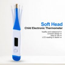Portable enfant thermomètre électronique tête souple bébé thermomètre environnement maison bébé thermomètre