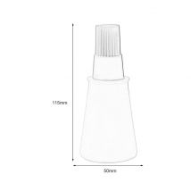 Barbacoa bouteilles de stockage bouteille d'huile en Silicone avec brosse pour Barbecue cuisson cuisson crêpe BBQ outils accessoires de cuisine