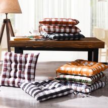 Plaid doux chaise coussins Coussin de siège coton Tatami siège chaise siège Coussin Coussin bureau barre canapé oreiller Coussin décor à la maison