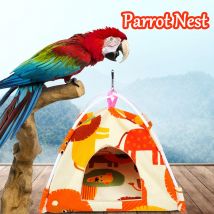 Animaux de compagnie oiseaux hamac lit suspendu toile perroquet jeu sommeil cabane nid tente petite toile oiseau hamac perroquet perche tente