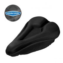 VORCOOL vélo siège coussin coussin souple plus confortable exercice vélo selle couverture pour femmes et hommes convient Cruiser et vélo