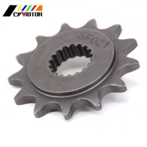 Pignon de chaîne de moteur avant 13T 14T, pour HONDA TRX450 TRX750 CR250 CRF450 CRM250 CR500 TRX CR CRF CRF 250 450 500 750