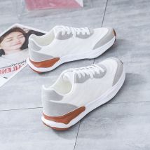 Tennis en daim pour femmes, chaussures légères respirantes à lacets, baskets de Sport, d&#39;athlétisme, de Jogging, bon marché, 2022