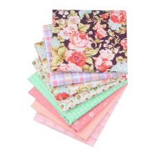 8PC coton tissu enfants enfants impression florale Patchwork vêtements couture drap de lit taie d'oreiller bricolage Quilting enfant tissus # T2G