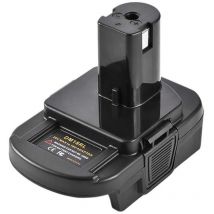 Adaptateur de convertisseur de batterie USB DM18RL dm20rb pour RYOBI, convertisseur de batterie DEWALT 20V Milwaukee M18 à 18V