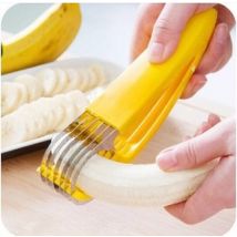 Trancheuse banane coupe acier inoxydable jambon coupe saucisse Gadgets de cuisine coupe nourriture coupe légumes accessoires de cuisine