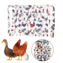 Tablier de Collection d'œufs | Porte-œufs de ferme, collecte d'œufs de poulet, canard d'oie 12 poches, tablier de cuisine, tablier d'œufs,