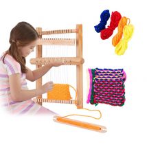 Hêtre Machine à tisser bricolage fait à la main fil à tricoter Machine artisanat domestique laine Crochet fournitures