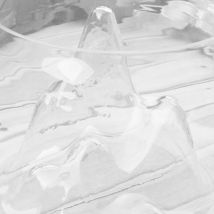 Vase en verre transparent Aquarium poisson rouge Aquarium bol maison Terrarium décor, 15Cm